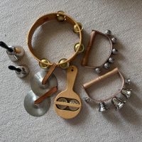 6 Klang-/ Rhythmusinstrumente für Kinder