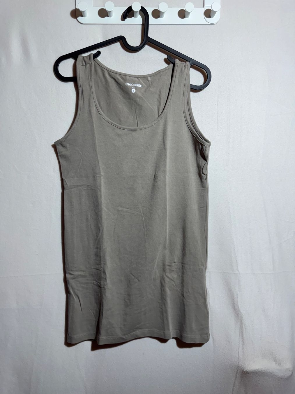 Top: Trägertop, Basic von Chicoree Gr. S – Usato da Grosswangen venduto da SALE_SALE_SALE