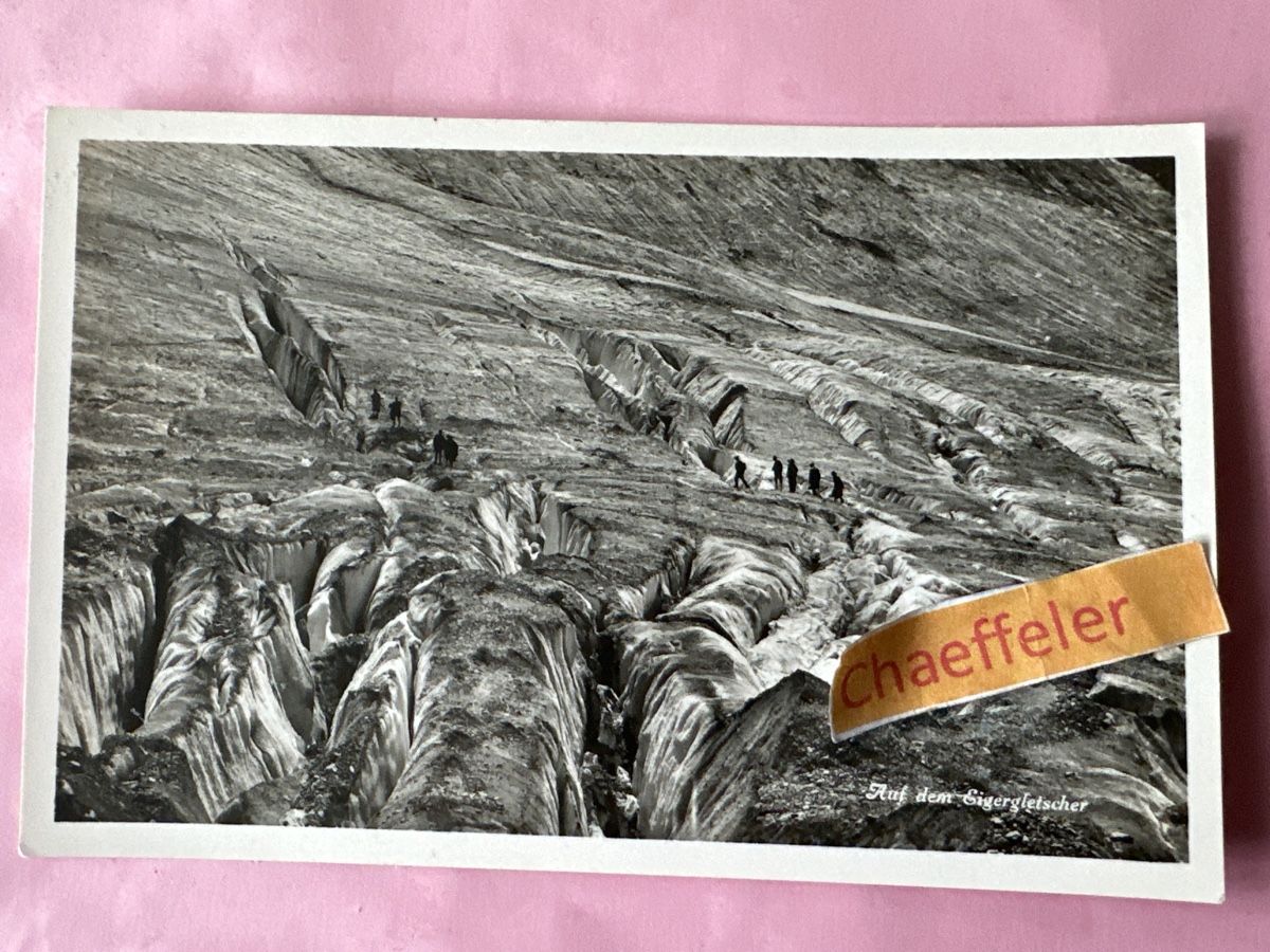 Cartes postales: Auf dem Eigergletscher – D'occasion à Zürich par Chaeffeler