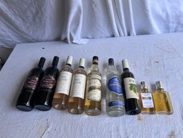 9 Flaschen Alkoholische Getränke (135)