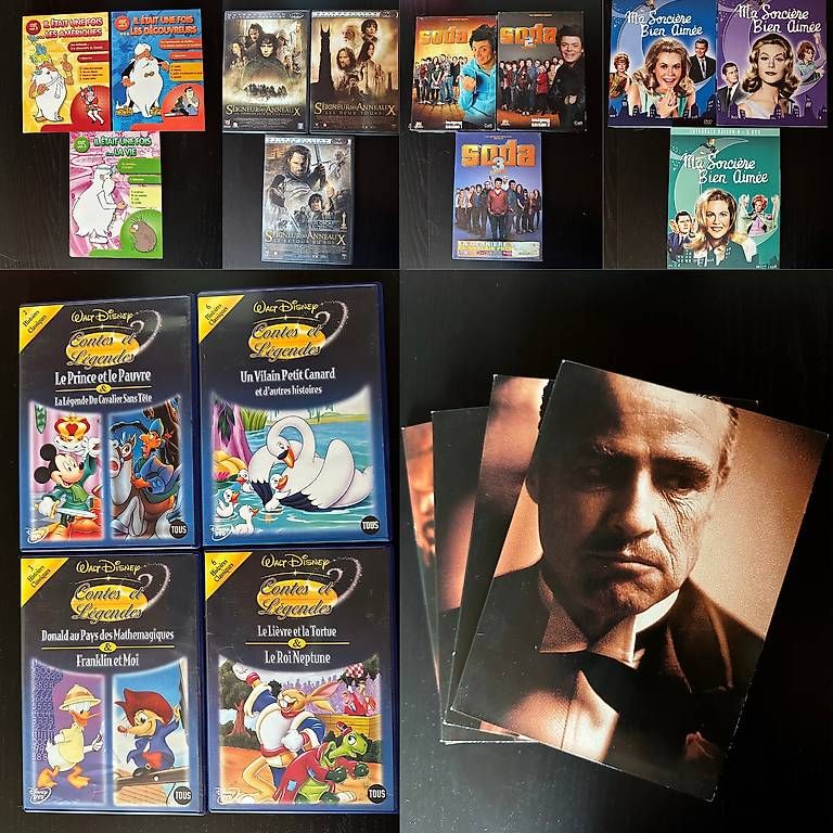 Tous les DVDs: divers coffret DVD – D'occasion à Vallorbe par texsane