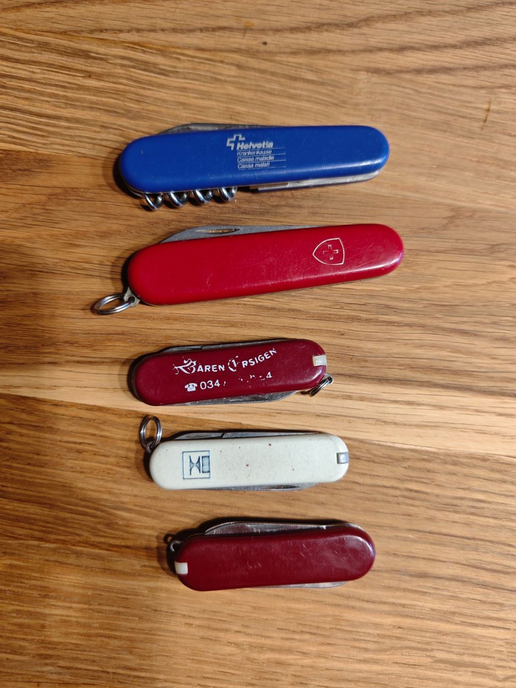 Coltelli tascabile: Sackmesser Taschenmesser Set 5 Stück – Usato da Gunzgen venduto da 0Aurin0