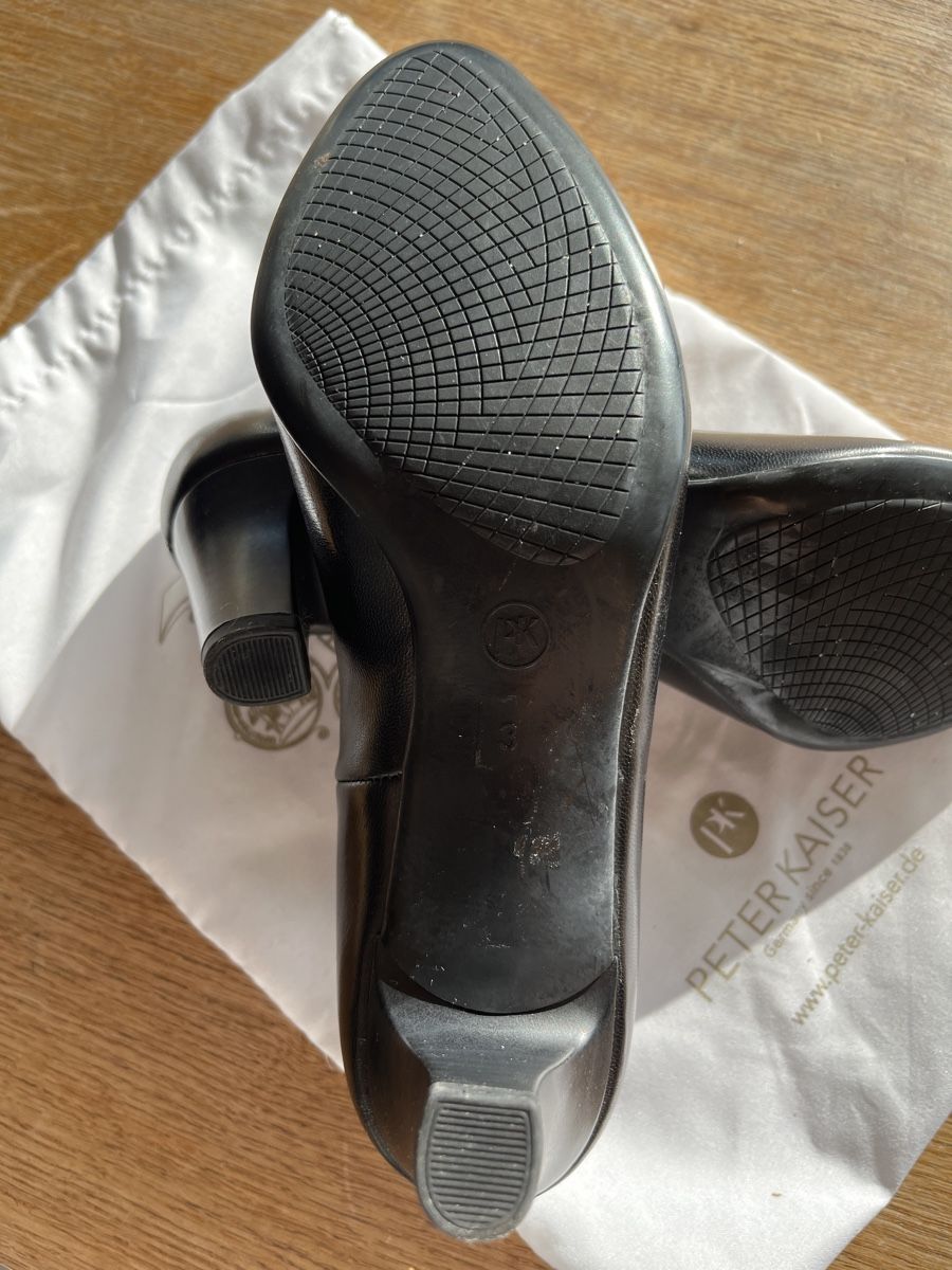 Kaiser Damenschuhe: Peter Kaiser Pumps Gr. 3 Leder schwarz neuwertig – Neu (gemäss Beschreibung) aus magden von maikik 4