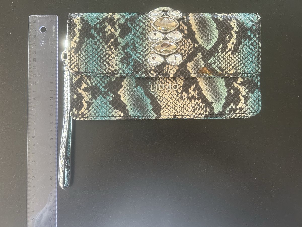 Liu Jo Sacs femmes: Clutch Liu Jo python multicolore fermeture bijou – D'occasion à Neuchâtel par EllenB 7