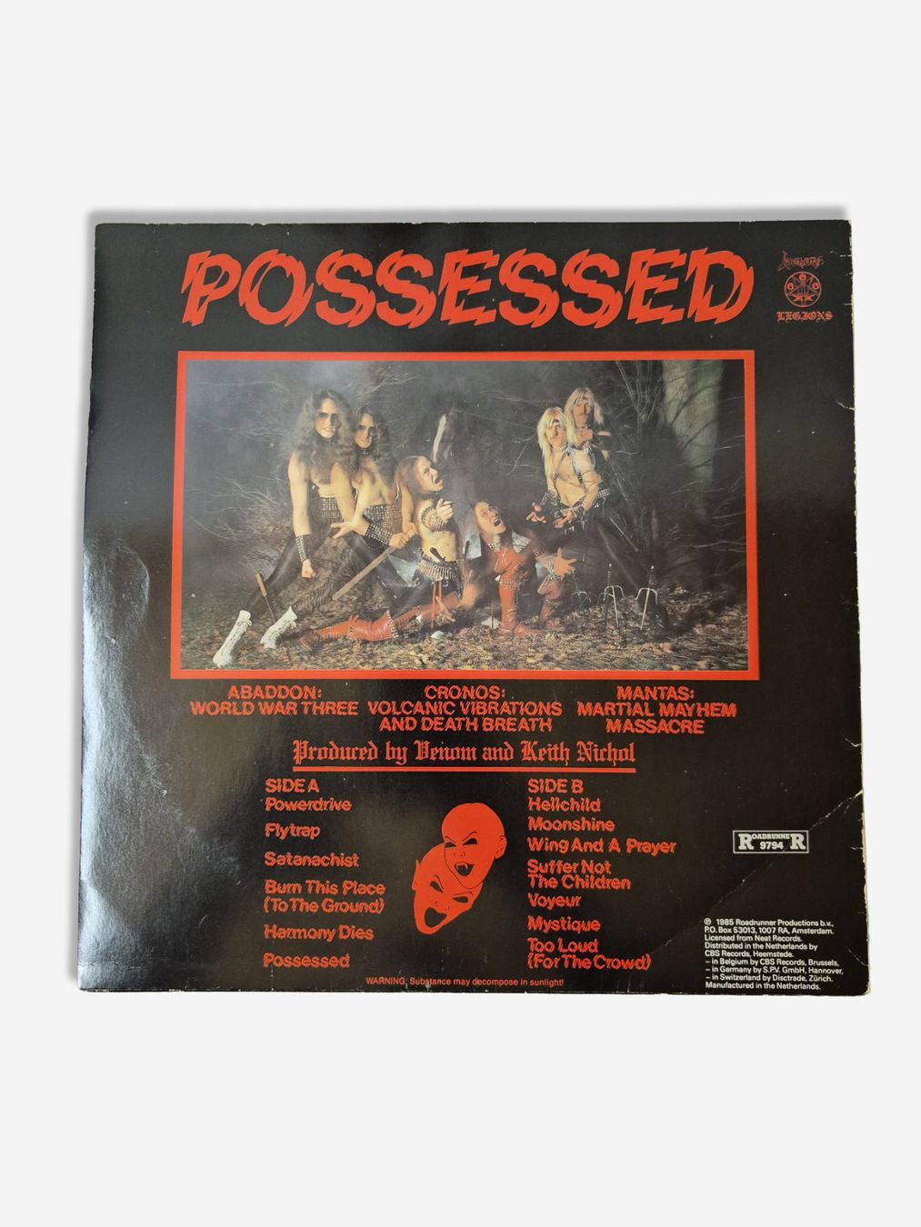 Vinyles: Venom – Possessed – D'occasion à Bogis-Bossey par VNT-GE.ch 1