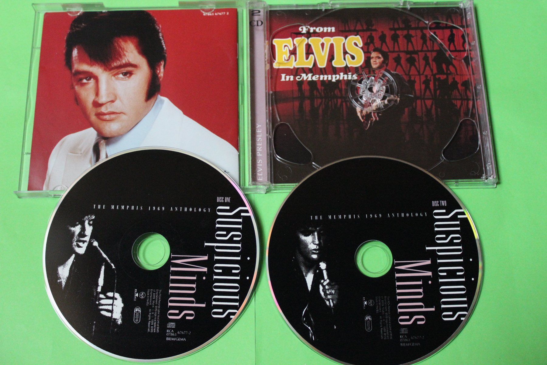 CD: Elvis Presley - Suspicious Minds - The 1969 Anthology 2CD – Usato da Tübach venduto da JamesStone 3