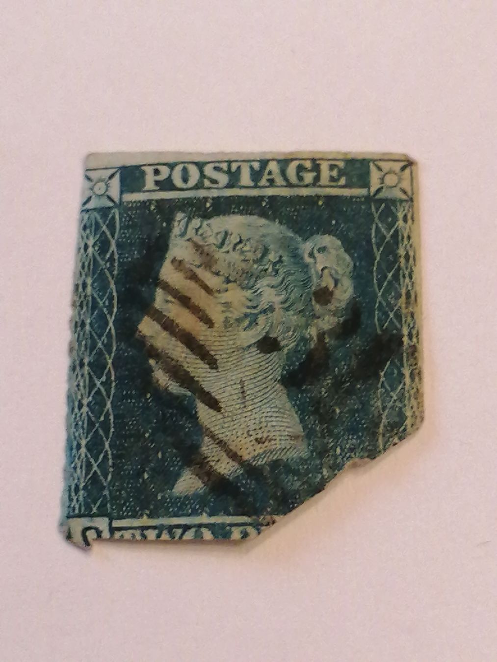 Tous les timbres: Two Pence Blue 1855 – D'occasion à Happerswil par tschergi