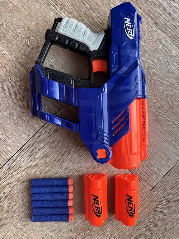 Spielzeuge: NERF SHELLstriker DS-6 – Gebraucht aus Buchrain von lev_c98m