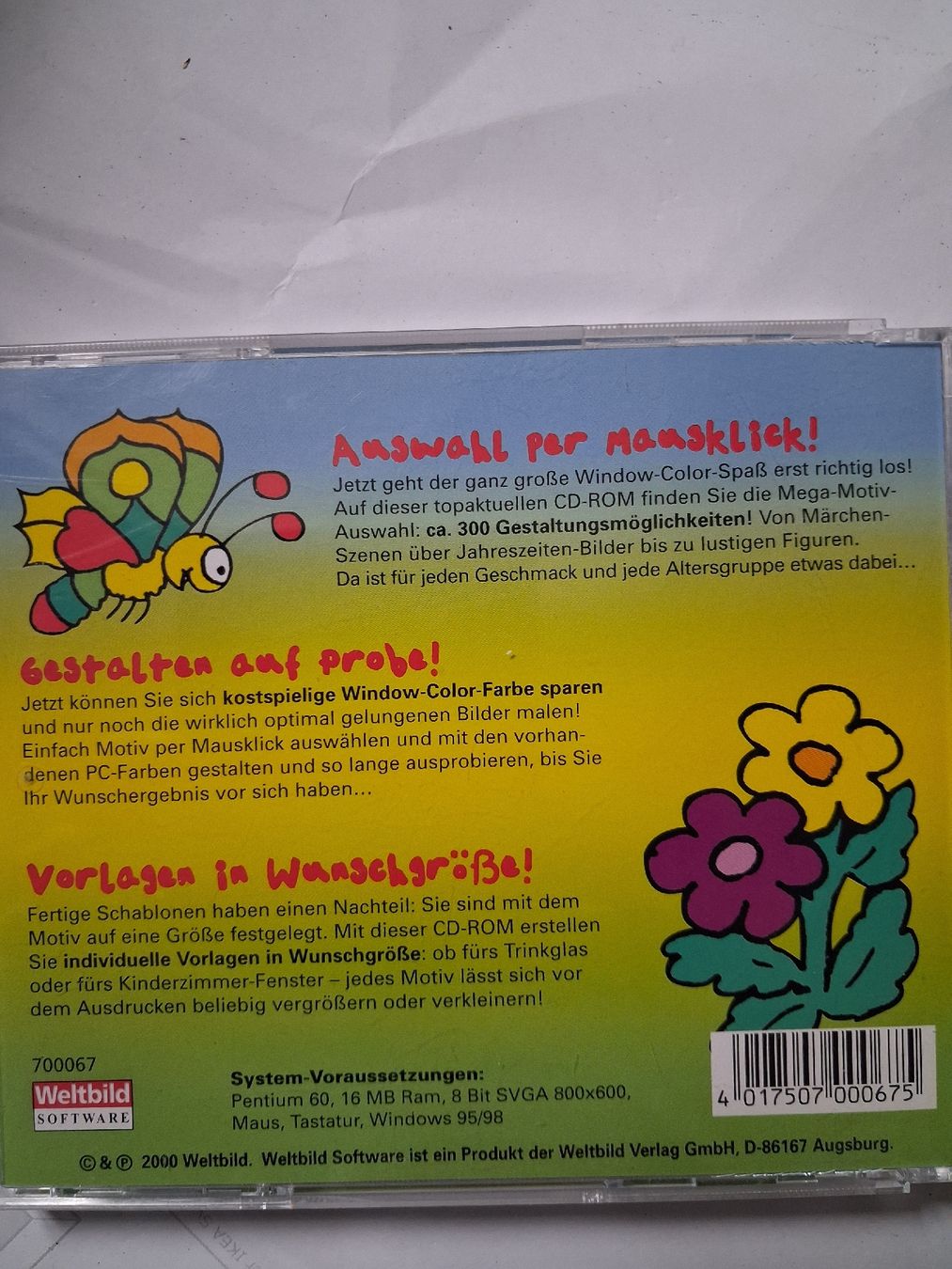 CD: Window Color CD-Rom – Usato da Weiach venduto da Musikmaengu 1
