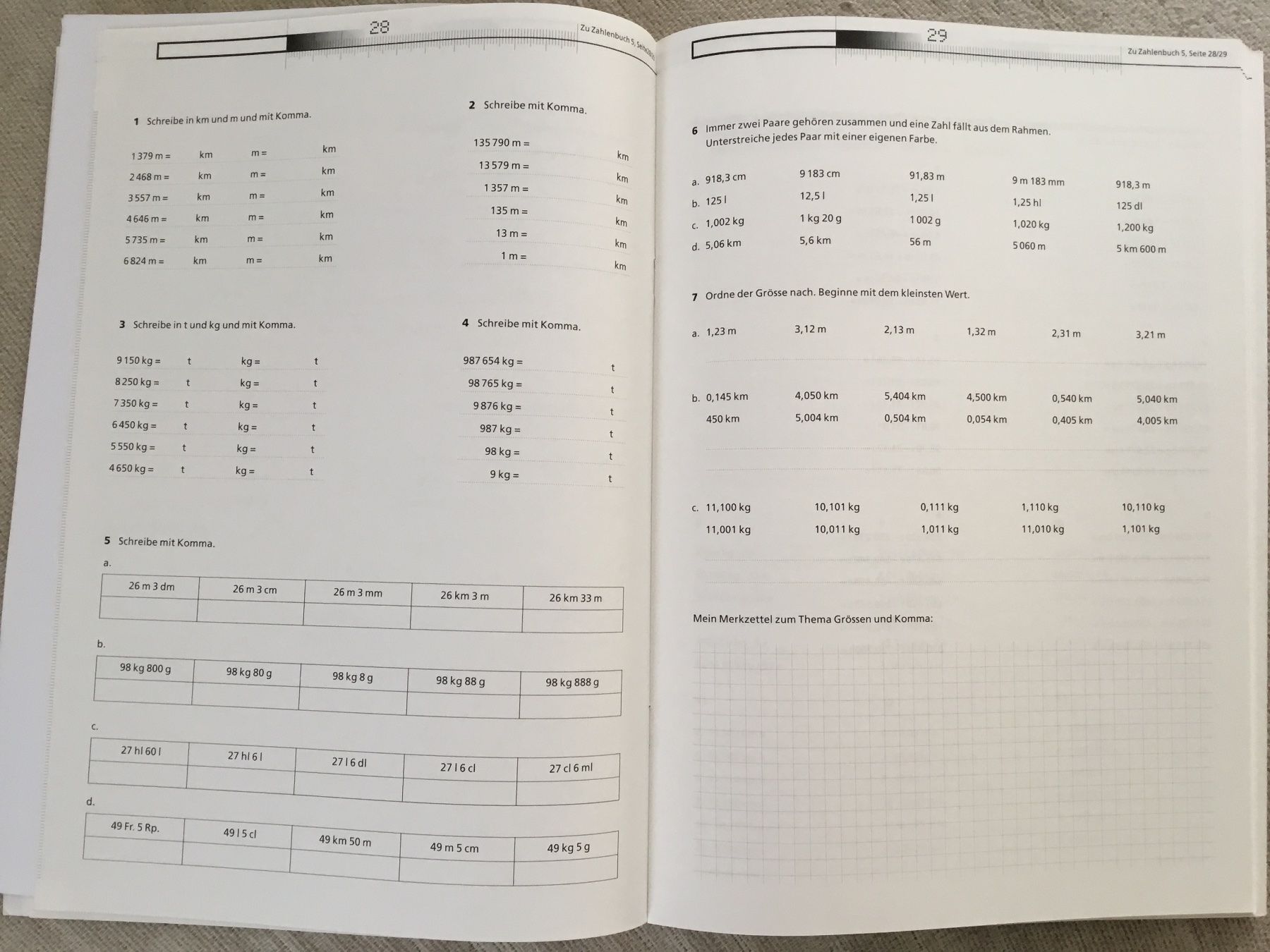 Libri: Das Zahlenbuch 5  Übungsheft – Usato da Diessenhofen venduto da quinto9 2