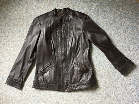 Lederjacke 38