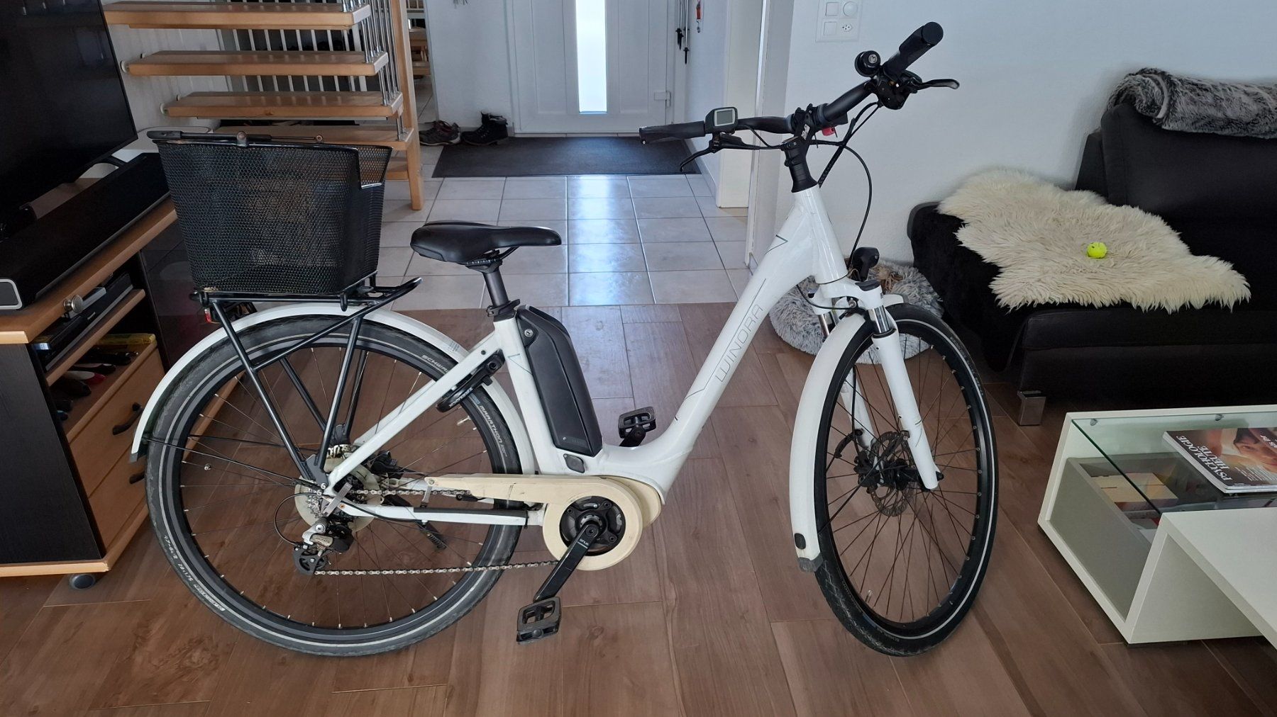 E-Bike Tiefeinsteiger Winora Sinus Tria 7eco 28" mit 2 Akkus (Gebraucht) in  Ettenhausen TG fr CHF 800  nur Abholung auf Ricardo kaufen