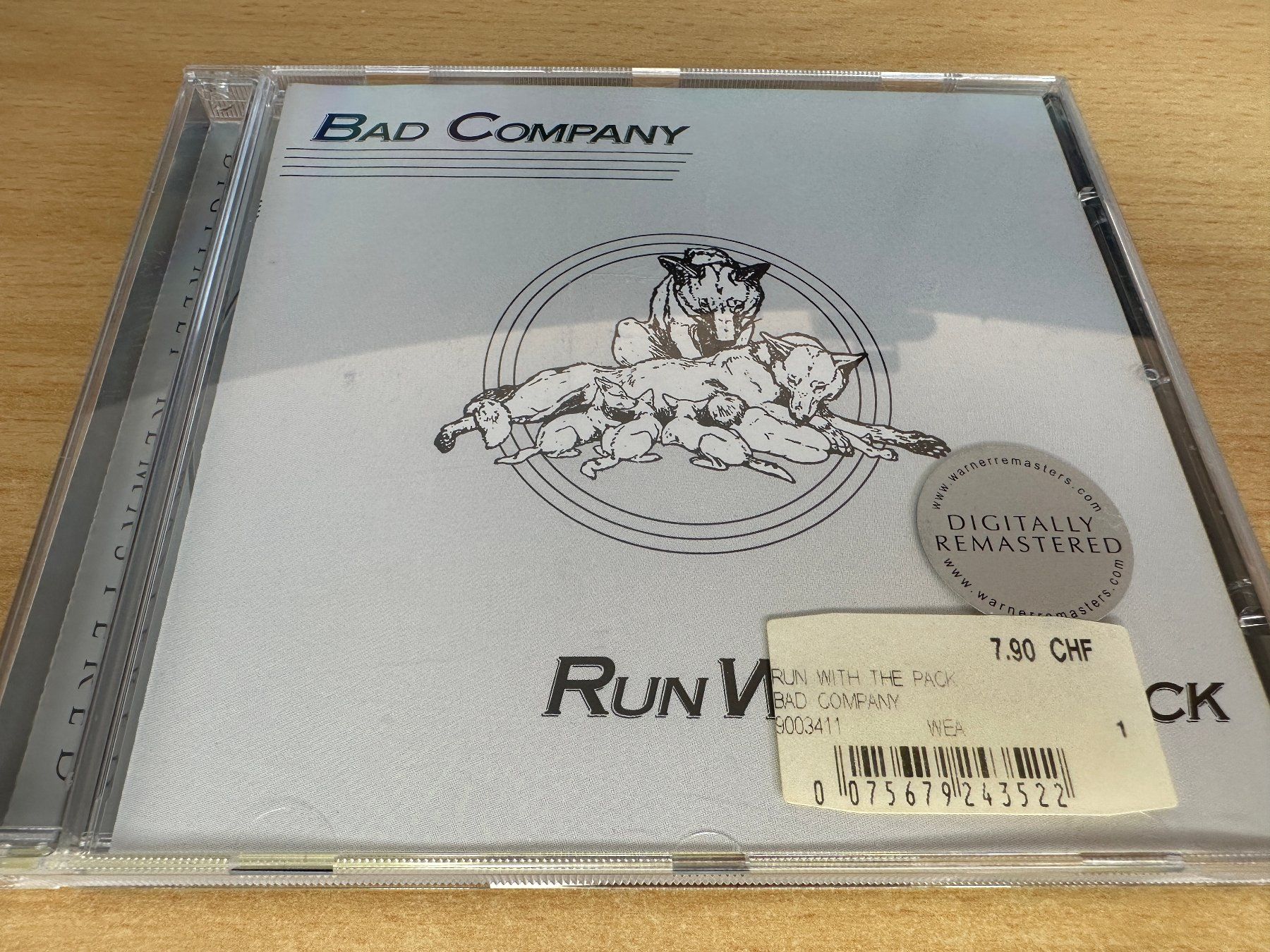 CD: Bad Company – Run With The Pack – Usato da Rikon im Tösstal venduto da Alpenmutz