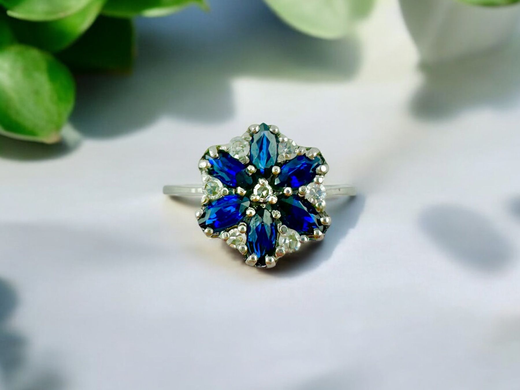 Anelli: Saphir - Diamant - Ring, Wien – Usato da Zuzwil SG venduto da artimmo 3