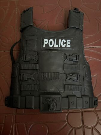 Polizeiweste Kinder, Fasnacht Verkleidung Top Zustand!