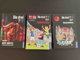 3 Die drei ??? Kids Bücher Kosmos neuwertig