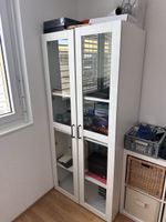 Ab 1.- Ikea Kleider/Vitrinenschrank weiss Glas Tueren
