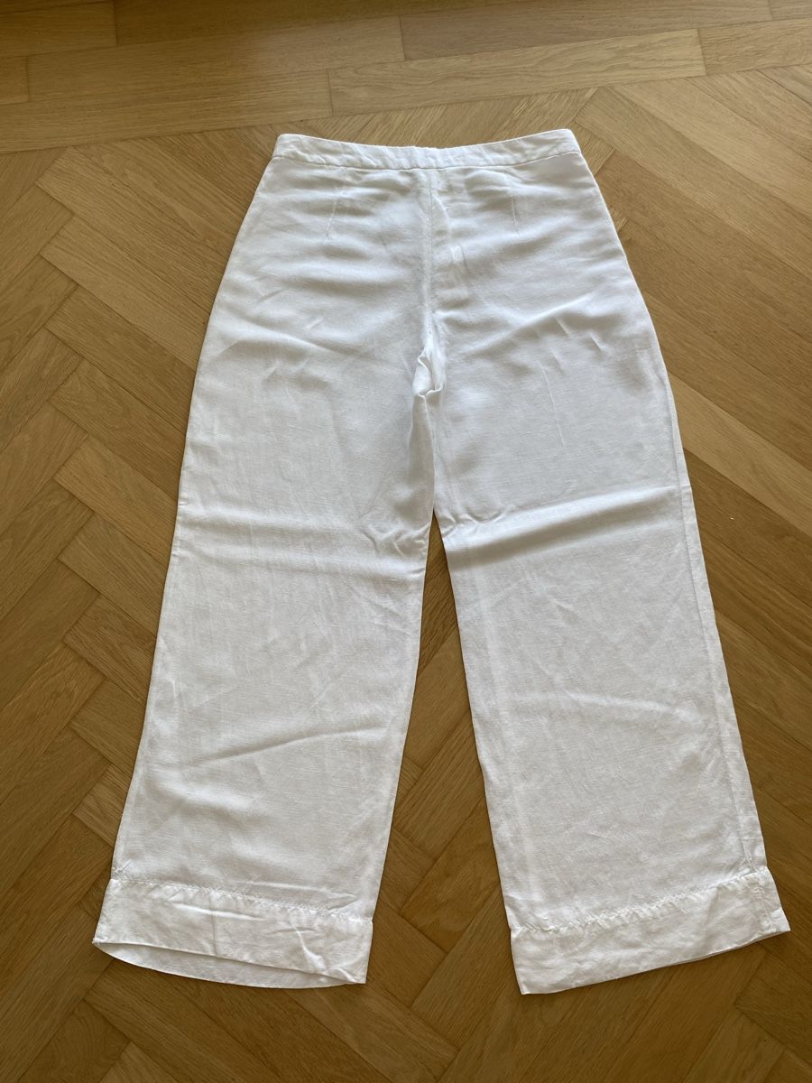 H&M Pantaloni: Leinenhose von H&M  – Usato da Emmen venduto da Linda-Bachmann 1
