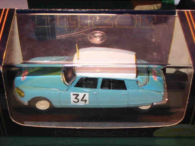 Miniature RIO 1/43 - Citroën DS 21 Rallye Monte Carlo 1970 #89 - Neuve