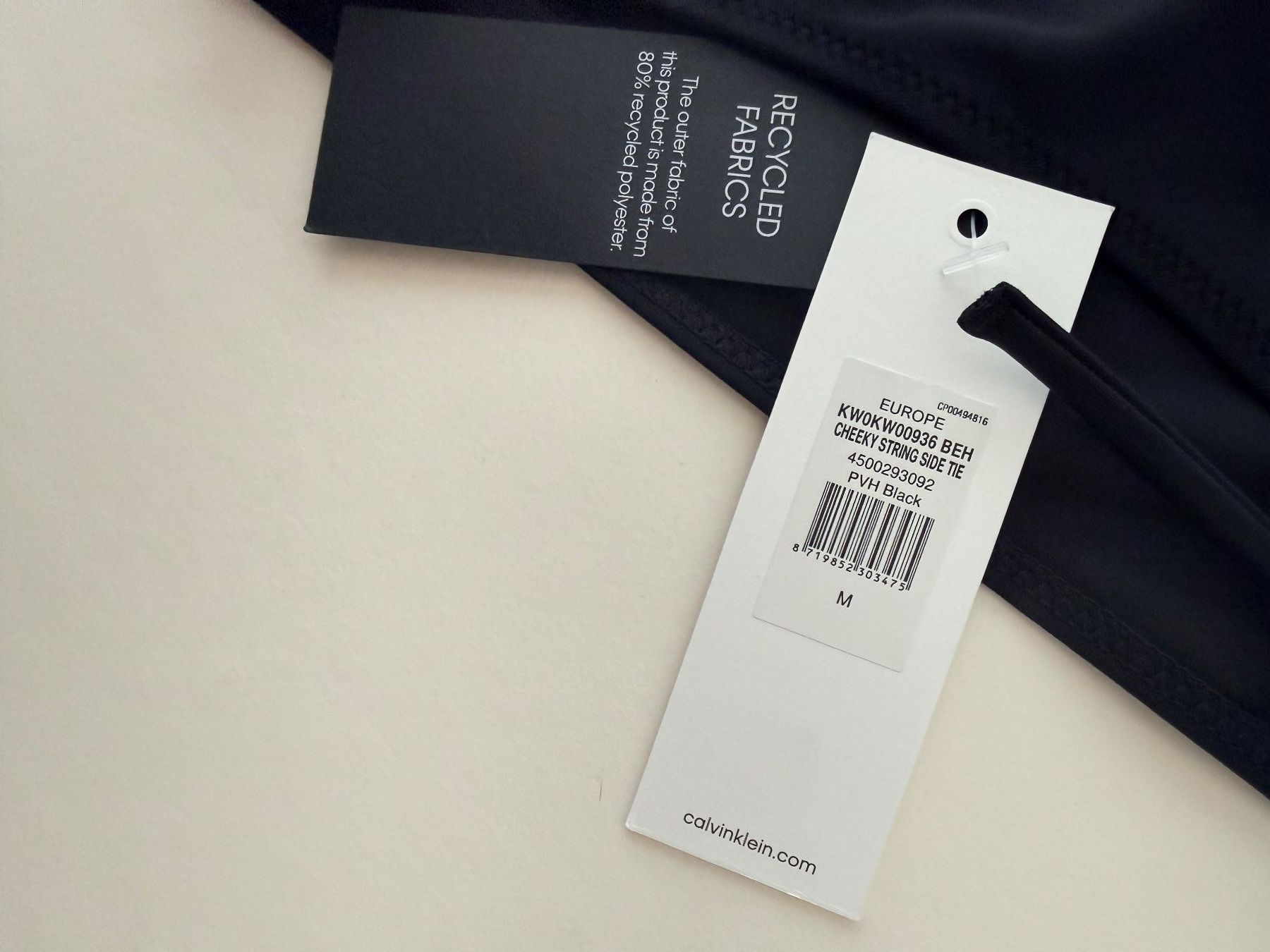 Calvin Klein Costumi da bagno & Bikini: CALVIN KLEIN, Bikini-Slip, Grösse M, Farbe Schwarz – Nuovo e nell'imballaggio originale da Rudolfstetten venduto da gst_g7xl 1