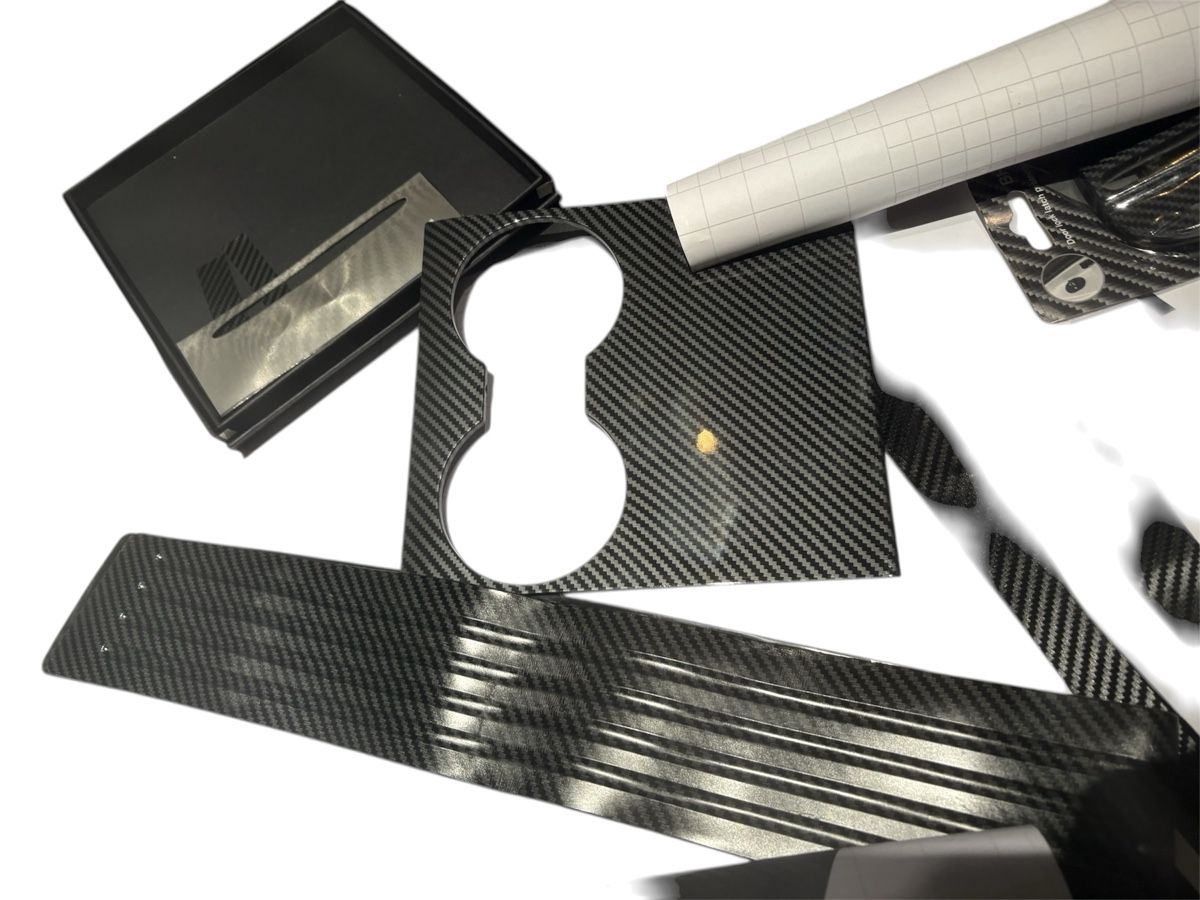 Tesla Tutti pezzi di ricambio auto: Interieur-Dekor-Set /Dash Kit Carbon Look Tesla S/X etc – Nuovo (secondo la descrizione) da Delémont venduto da and_mj6d 1