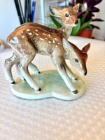 💚VINTAGE REHKITZ FIGUR KERAMIK REHE GOEBEL-STIL🇨🇭SAMMLUNG