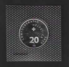 Tutti le monete: CH -  20  Fr.  2020  SILBER  NEU  ROGER  FEDERER – Nuovo e nell'imballaggio originale da Gordola venduto da coinsandnotes 1