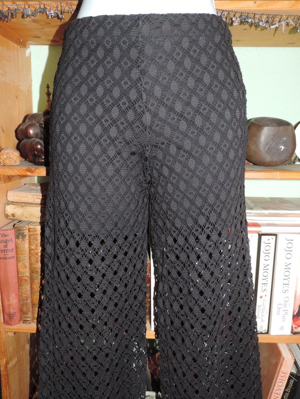 Hosen: pantalon crochet noir – Gebraucht aus Genève von Axelle333