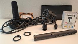 Rode NTG-1 Richtmikrofon-Set mit Zubehör (Gepflegt)