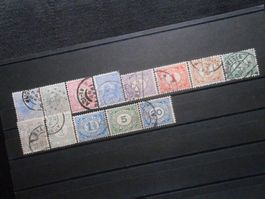 NL Portomarken + diverse  1872/1923 - Lot 626