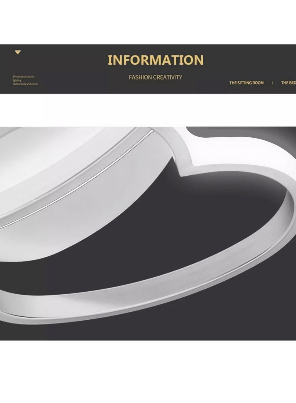 Lampadari & plafoniere: LED Deckenlampe Deckenleuchte Dimmbar He – Nuovo e nell'imballaggio originale da Amriswil venduto da JaJa-Express 3