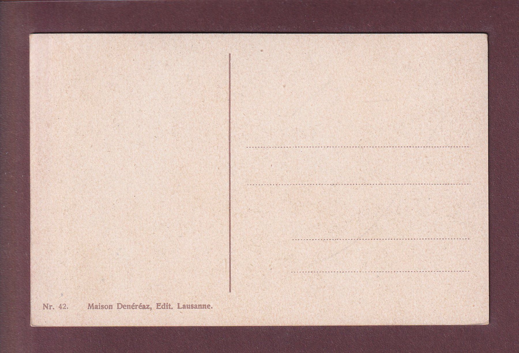 Cartoline postali: LAUSANNE - Eglise St. François – Usato da Pully venduto da nicecards 1