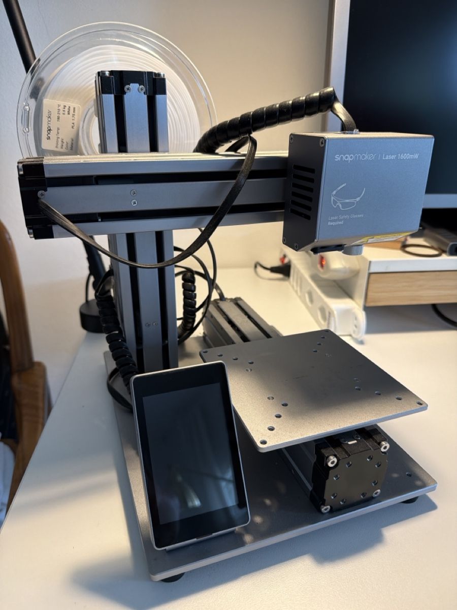 Snapmaker Stampanti 3D: Snapmaker 3-in1 Printer 3D Drucker mit 2 Laser und Fräsmodul – Usato da Hünibach venduto da Ruema83 1