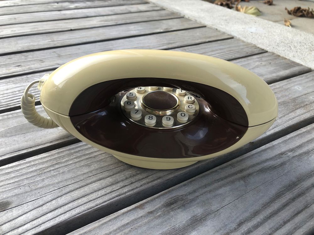 Produktbild von Cyrank Retro-dekoratives Telefonmodell, Antike Telefon-Requisiten