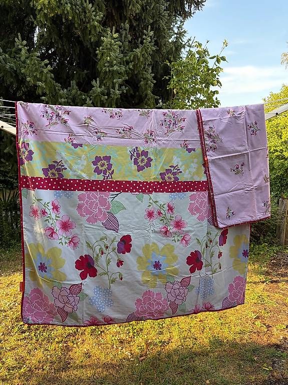 Linge de lit: Wunderschöne Wendebettwäsche 135x200 Baumwolle – D'occasion à Thalwil par Sabisabi69
