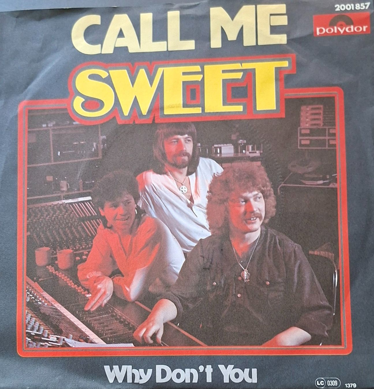 Schallplatten: Vinyl Single The Sweet - Call Me – Gebraucht aus Langenthal von Modo39