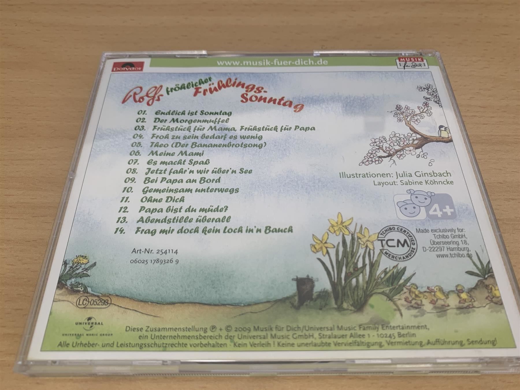 CD: Rolfs Fröhlicher Frühlings-Sonntag – Usato da Rikon im Tösstal venduto da Alpenmutz 1