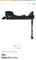 Base Cybex One, noire, parfait état