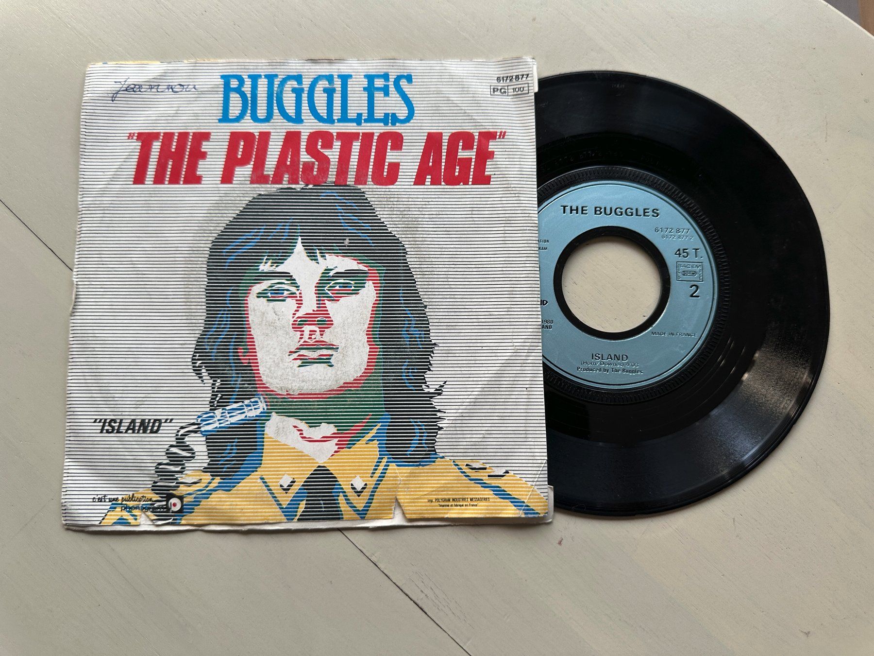 Dischi in vinile: BUGGLES tolle Single Kult 80's New Wave Synth The plastic ag – Usato da Basel venduto da Partridge 1
