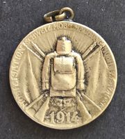 General WIlle Medaille 1914 Mobilisation Abzeichen Insigne