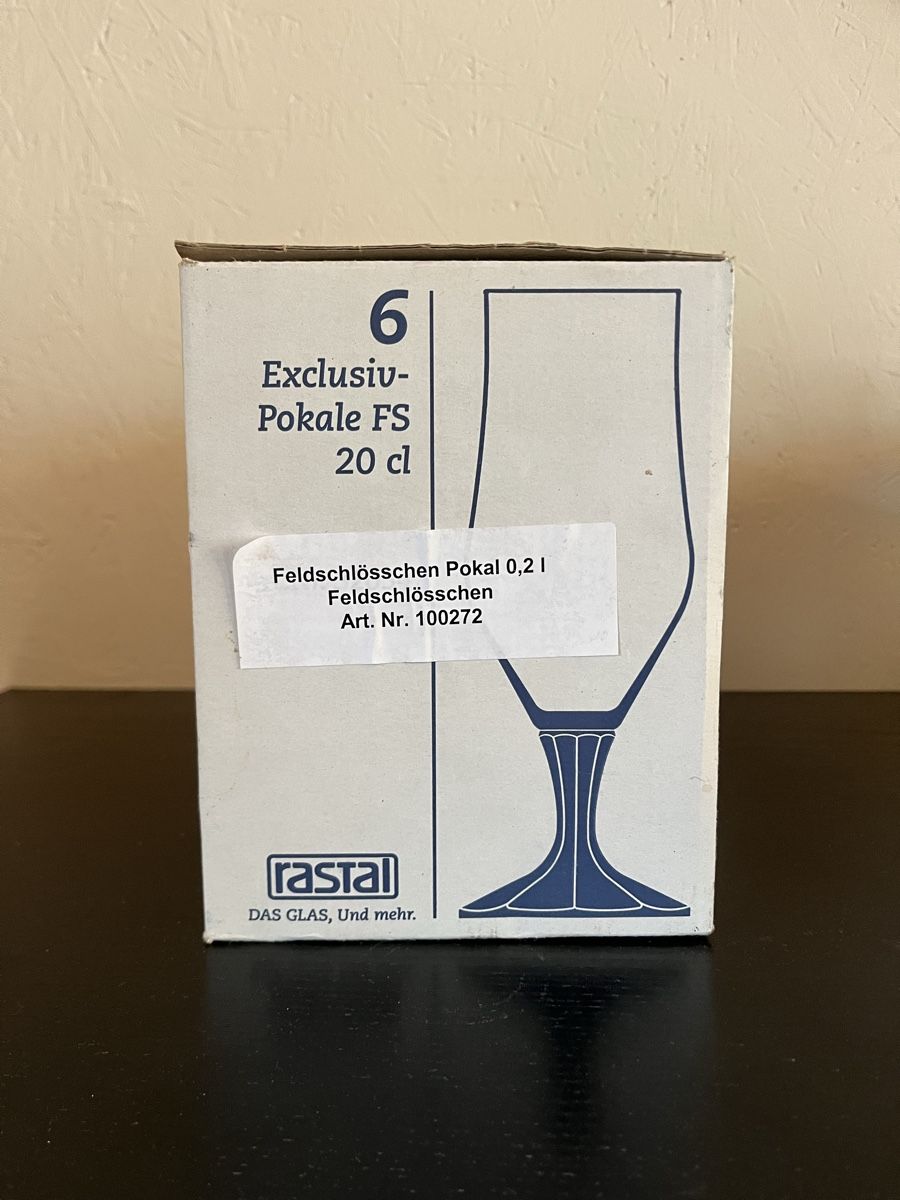 Feldschlösschen Bicchieri: Bierglas Feldschlösschen Set  – Usato da Basel venduto da noldi.boldi 1