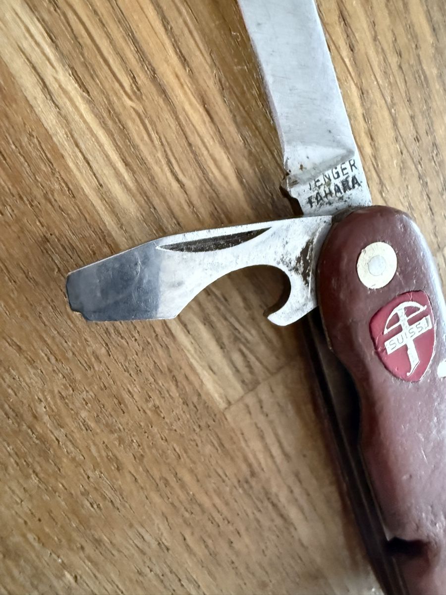 Wenger Coltelli tascabile: Antikes Taschenmesser von Wenger,  – Usato da Goldach venduto da Messerguru 4