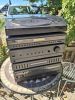 Hitachi Stereo Anlage mit Plattenspieler 