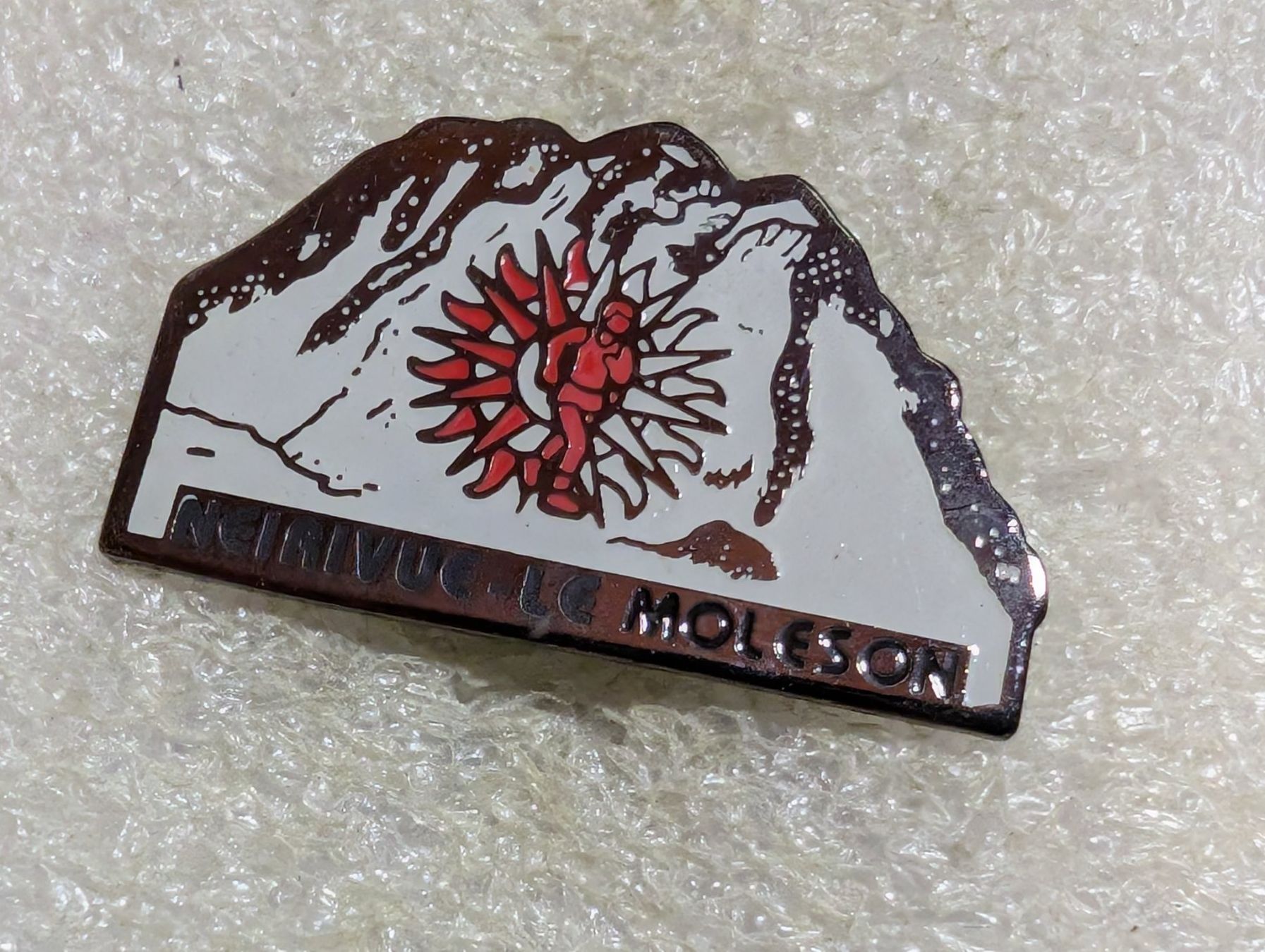 Placchette & Badge: Ansteckpin 170: Moleson – Usato da Oppligen venduto da Pin-Fall-Shop