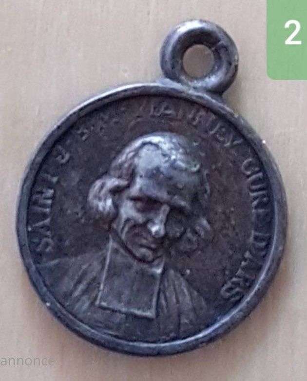 Medaillen: médaille saint     CURE d'ARS – Gebraucht aus Courgenay von chantalcm