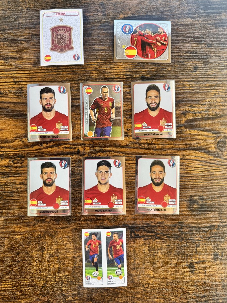 Panini Carte collezionabili: Panini EM 2016, Spanien Sticker, Top Zustand – Nuovo (secondo la descrizione) da Emmenbrücke venduto da Lukee1901
