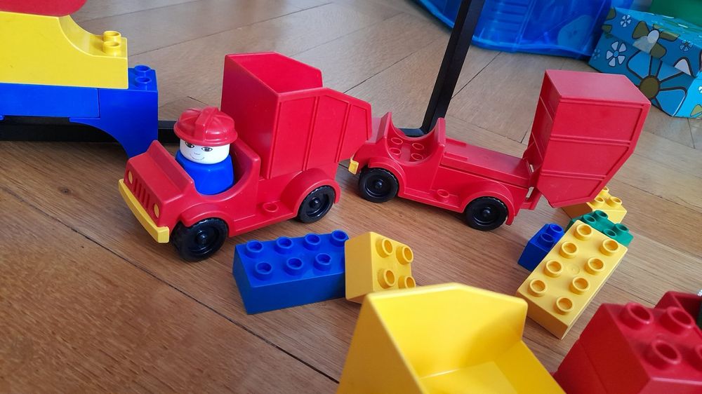 Lego Duplo chantier, camions, d?�panneuse, etc. +30 pi?�ces | Kaufen auf Ricardo