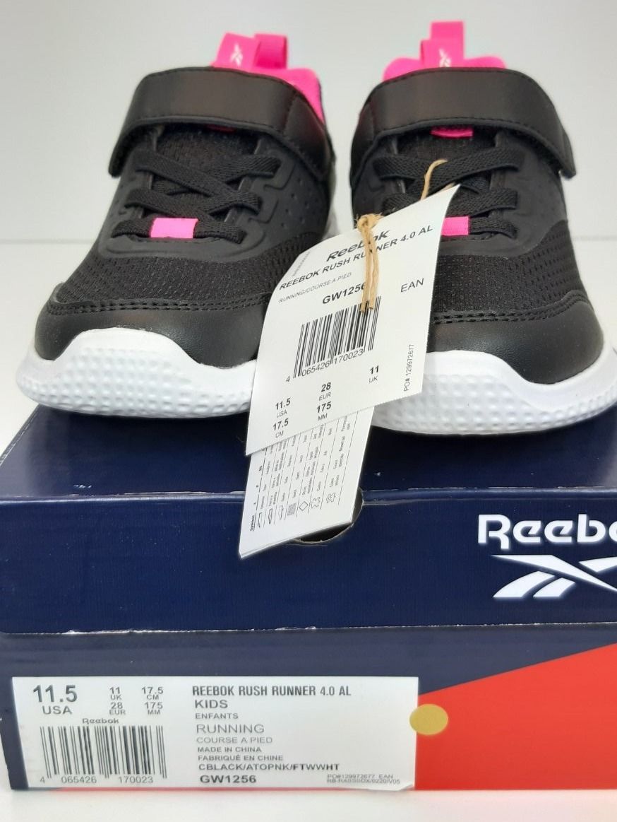 Reebok Schuhe für Jungen: REEBOK Rush Runner 4.0 Sneaker Klettverschluss Gr. 28 – Neu und originalverpackt aus Seuzach von VT-Collections1 9