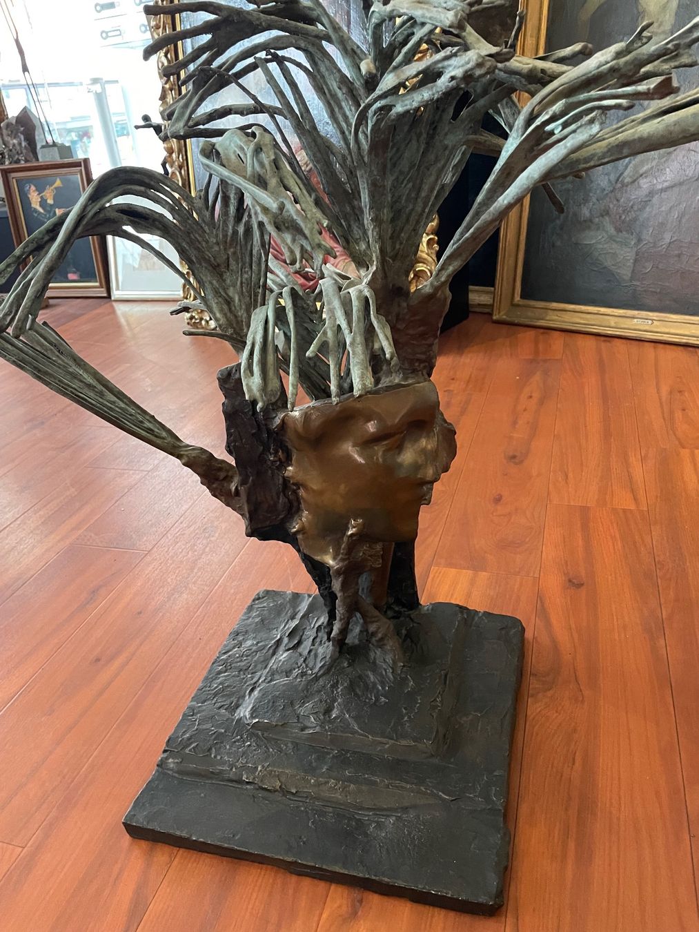 Sculture & Statue: Grosse Bronze-Skulptur von Mandy Volz! – Usato da Fidaz venduto da Montifino 1