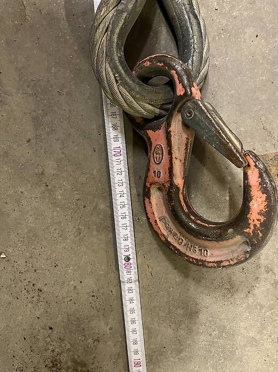 Eisenwaren: Seilstruppe, Seil, Struppe, 1.8 m, 3.4 to – Gebraucht aus Oberschrot von baldachin01 1